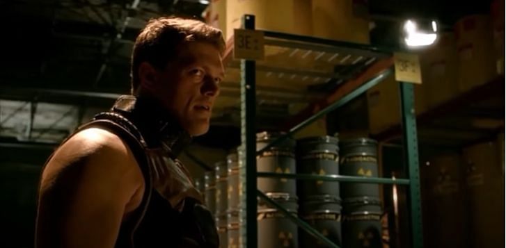 The Rated-R Superstar got his Super Villain on (Pic Source: CW's The Flash)